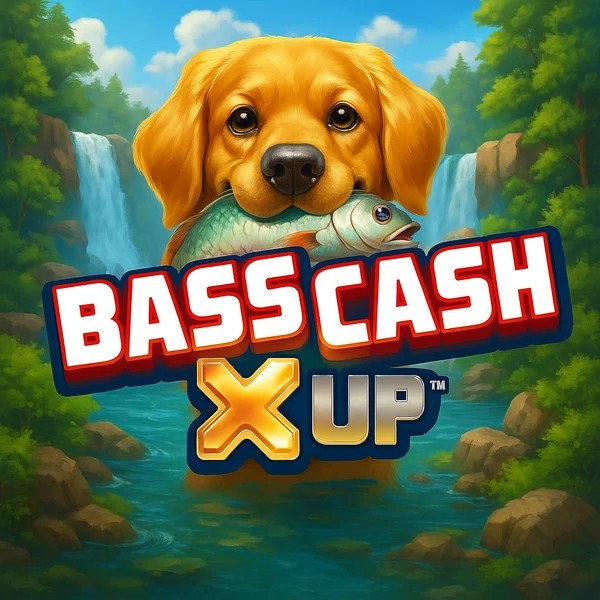 Bass Cash X UP online game logo by Alchemy Gaming on afkspins.eu