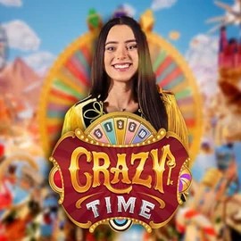 Play the Crazy Time slot by Evolution on Afkspin Casino