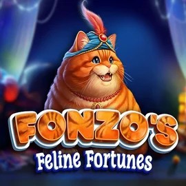 Fonzos Feline Fortunes online game logo by Pragmatic Play on afkspins.eu