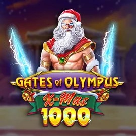 Gates of Olympus Xmas 1000 logo by Pragmatic Play at Afkspin Casino