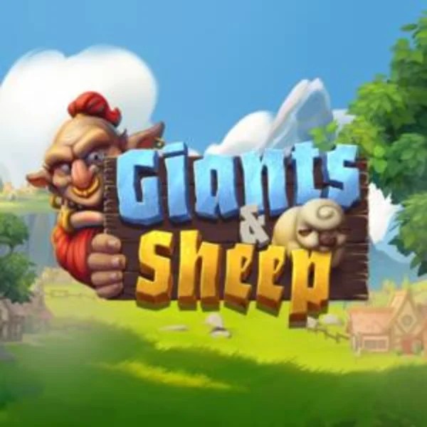 Giants and Sheep logo by Relax Gaming at Afkspin Casino