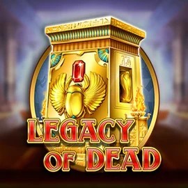 Legacy of Dead online game logo by Play'n GO on afkspins.eu