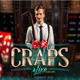 Live Casino logo of Live Craps from Evolution at Afkspin Casino