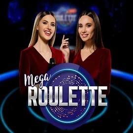 Mega Roulette slot logo by Pragmatic Play at Afkspin Casino