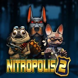 Nitropolis 2 logo by ELK Studios Afkspin Casino