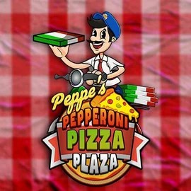Peppe’s Pepperoni Pizza Plaza slot visual from Pragmatic Play available on afkspins.eu