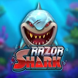 Razor Shark slot visual from Push Gaming available on afkspins.eu