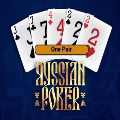 Russian Poker slot icon by OneTouch Games, available at Afkspin Casino