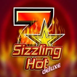 Sizzling Hot Deluxe slot visual from Novomatic available on afkspins.eu