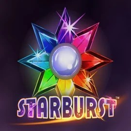 Starburst logo by NetEnt at Afkspin Casino