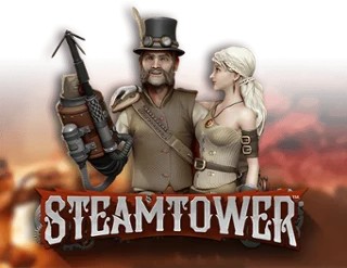 Steam Tower Slot game by NetEnt – logo hosted on Afkspin Casino