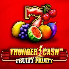 Thunder Cash Fruity Fruity slot logo by Novomatic at Afkspin Casino