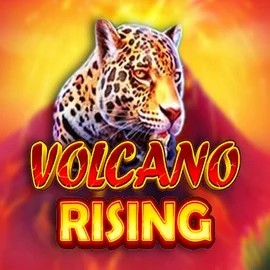 Volcano Rising slot logo by RubyPlay at Afkspin Casino